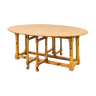 Scandinavian pine gateleg table 1970s