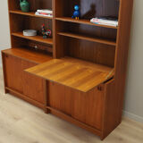 Set of teak bookcases, danish design, 1960s, production : denmark