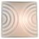 Mid-Century Milk Glass Flush Mount or Wall Light, Czechoslovakia, 1970s