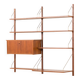 Danish home office wall-unit in the style of Poul Cadovius, 1960s