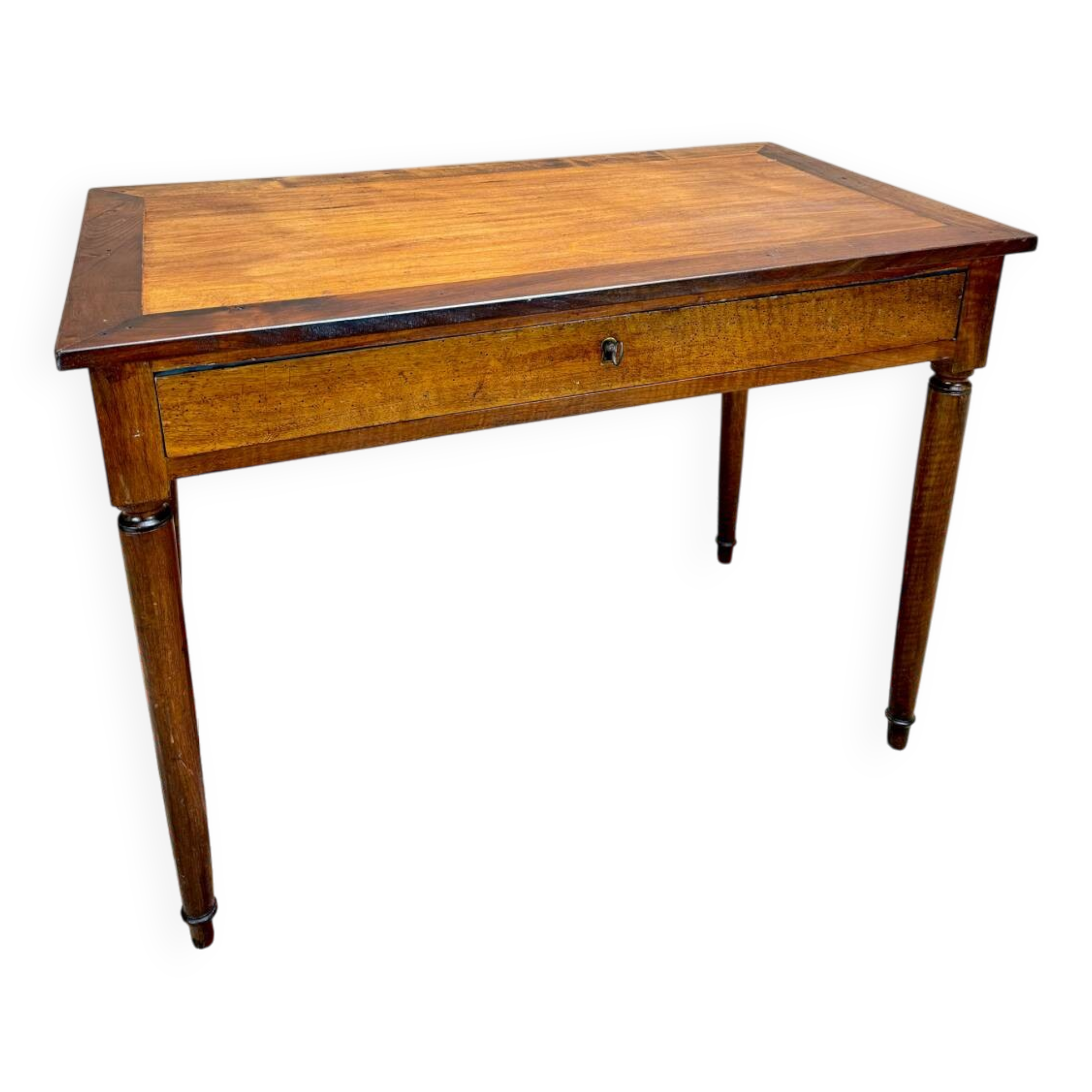Louis XVI Style Walnut Desk Table 19th Century