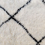 Berber carpet small diamonds 150x250 cm