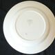 Plat rond en faience digoin sarreguemines modele cannes