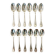 Christofle perles 12 table spoons near new condition 20.5 cm