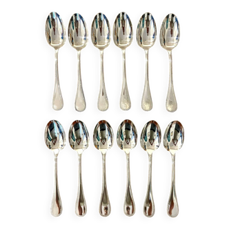 Christofle perles 12 table spoons near new condition 20.5 cm
