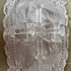 Set of 6 vintage glass knife rests