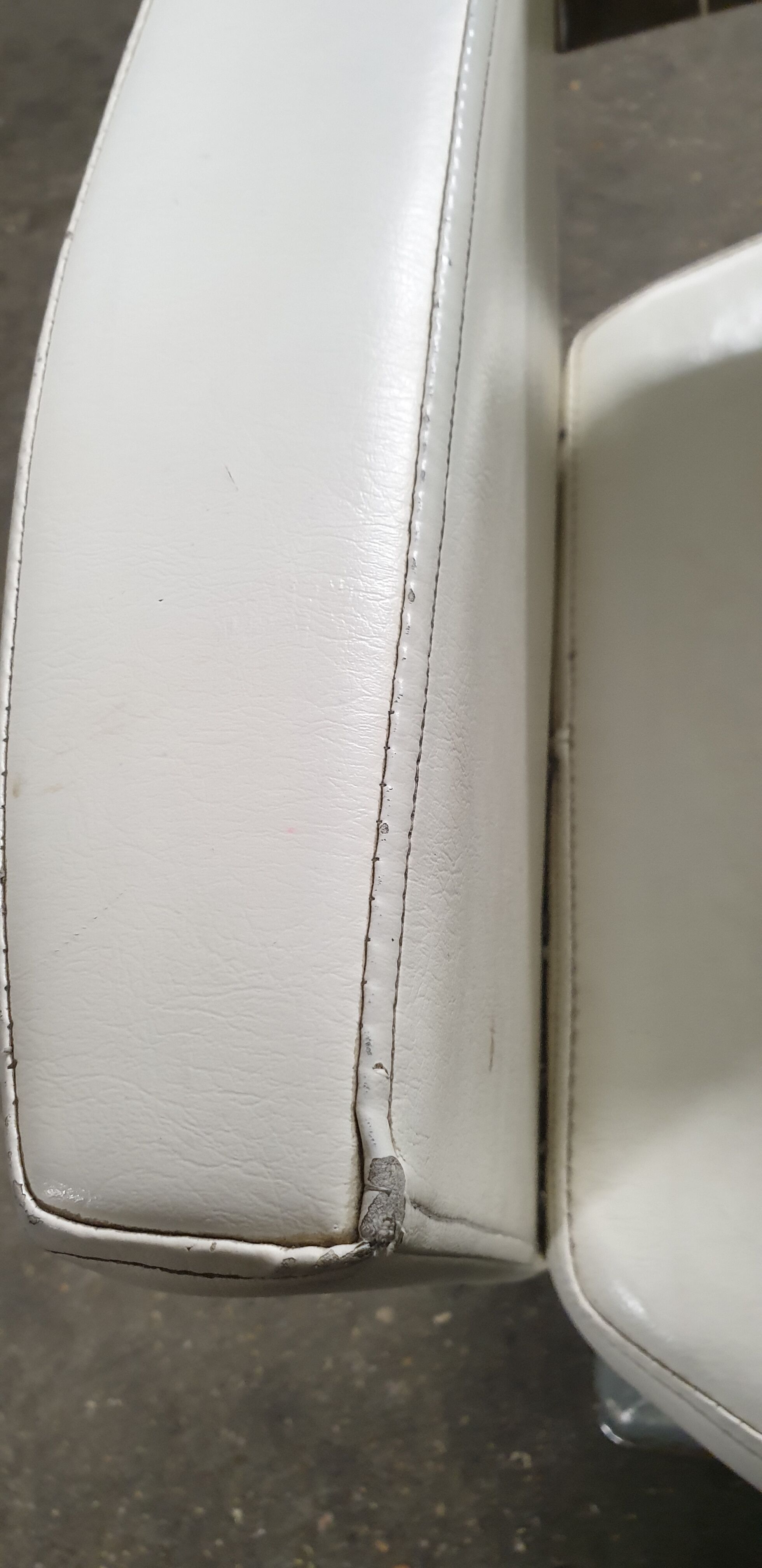 Vintage barber chair