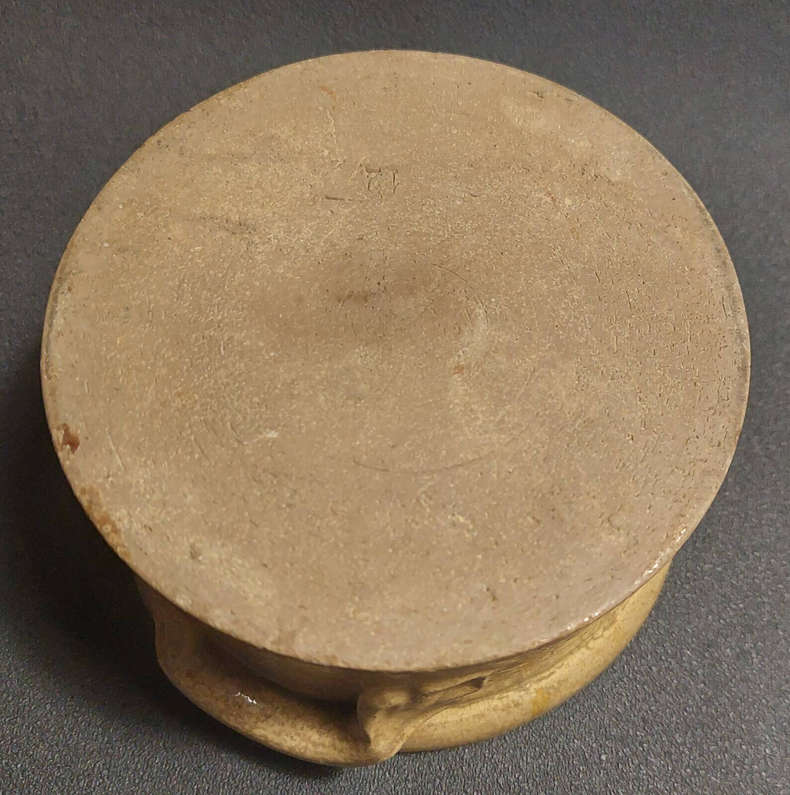 Glazed earthenware terrine from Provence, early 20th century.