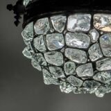 Antique style Art Nouveau chandelier with chains, Austria, 1890s