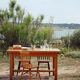Oak farmhouse table