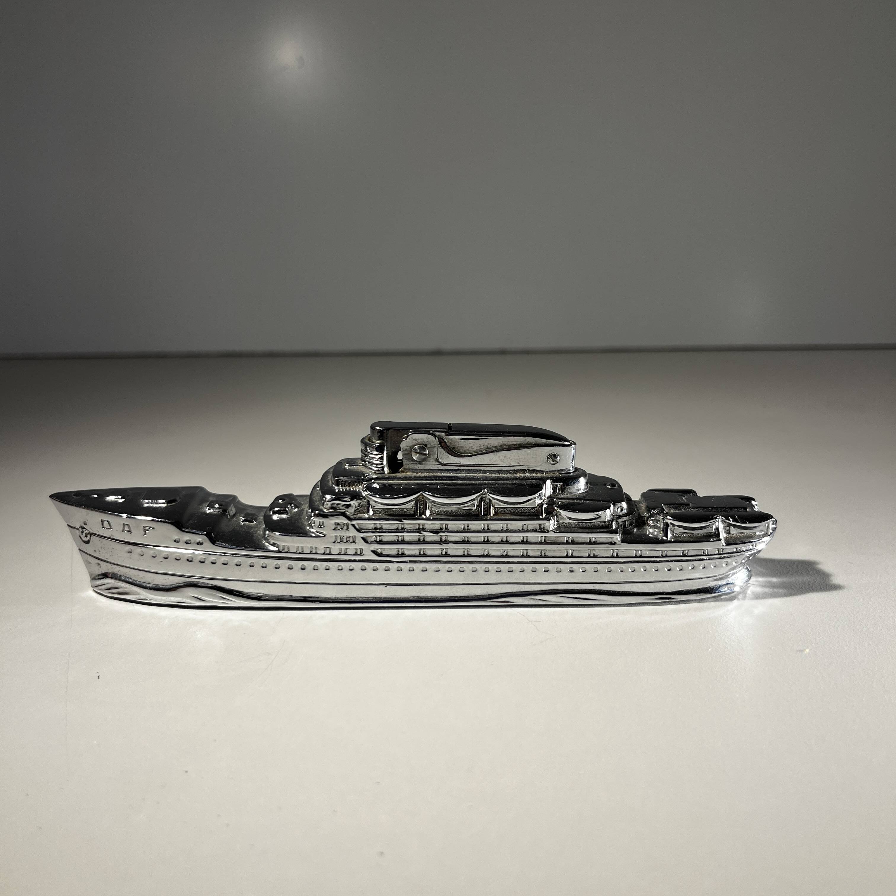 cigarette lighter boat (barge) It requires patience so take it easy Going back in time and