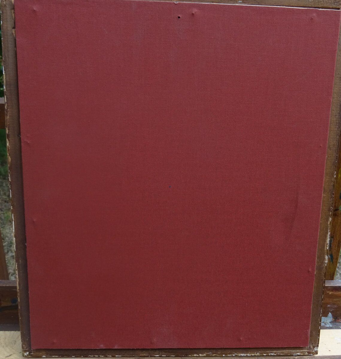 Portrait of a man prelate from the louis xiv period oil on tin end xviith century