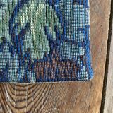 Numbered Halluin Tapestry - Pair of Pheasants Drinking at the Fountain Against Greenery