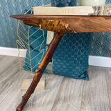 Handcrafted tripod stool