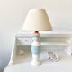 Lampe marin pied en bois
