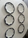 Set of 6 antique Haviland Paris porcelain plates.