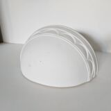 White plaster wall light