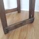 Ancien tabouret d'atelier en bois - 1940