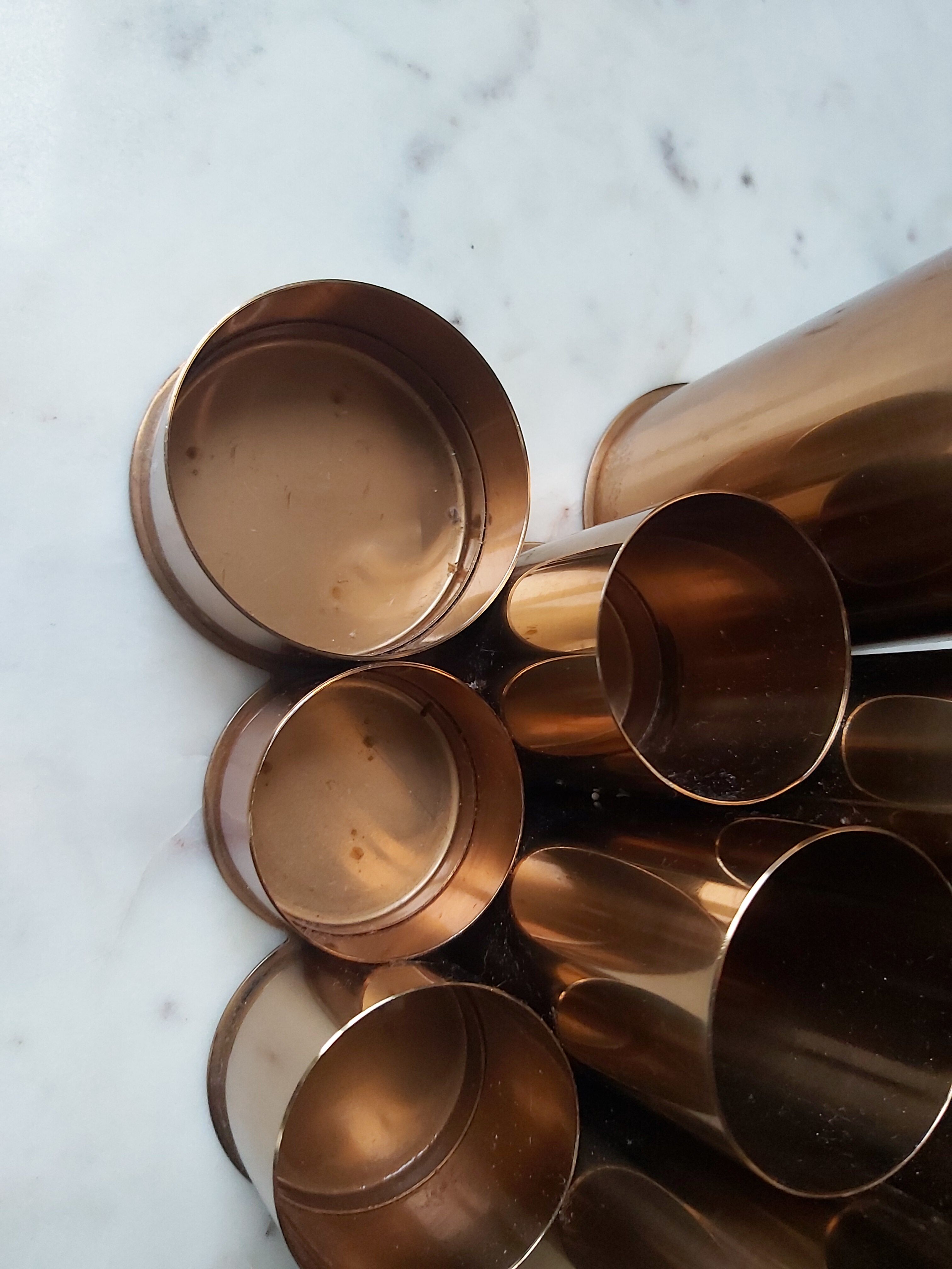 Large pencil pot Ferm living copper