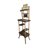 Shelf in bamboo and asian lacquer