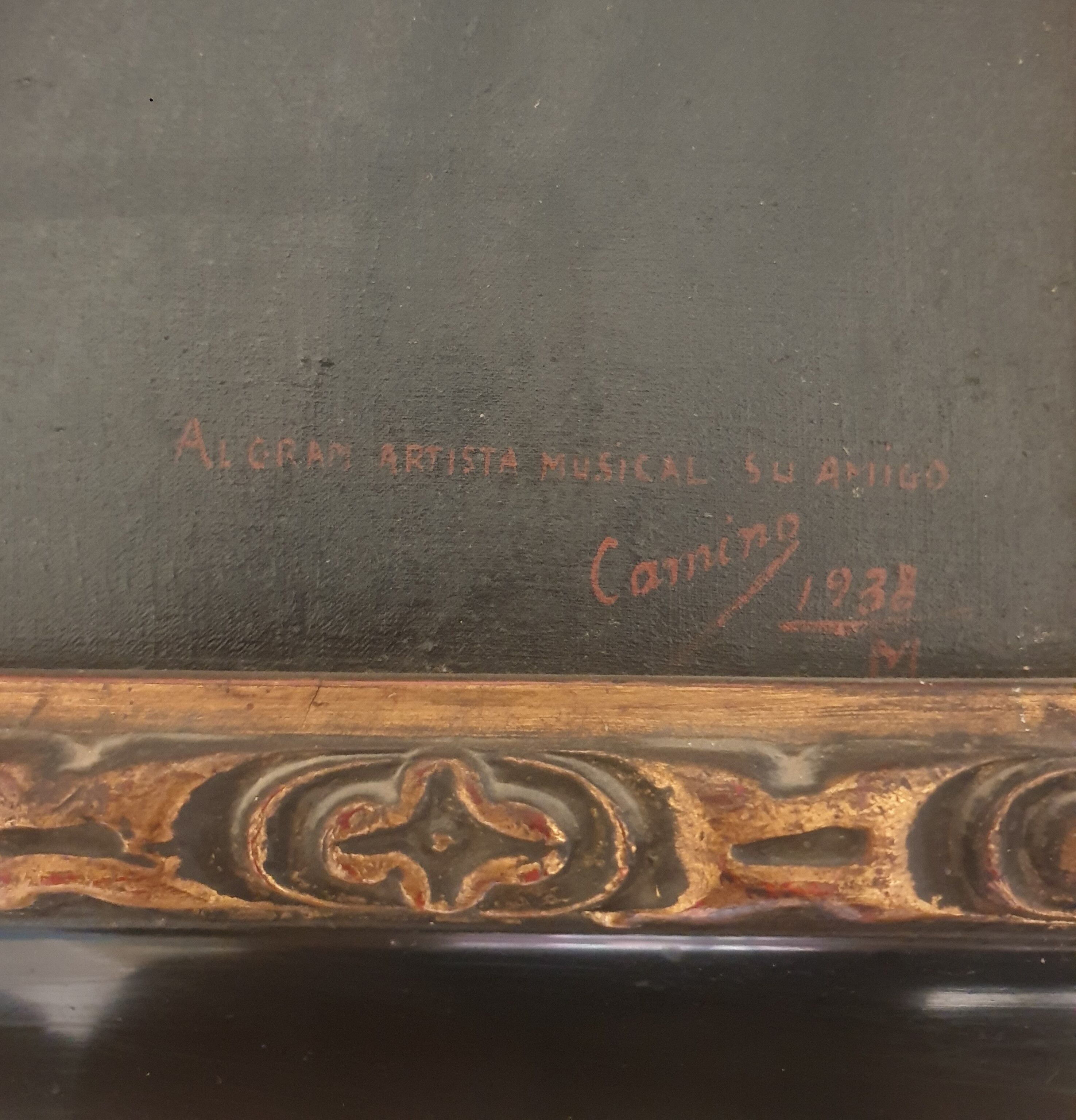 Portrait of a musician