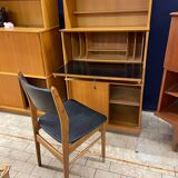 Vintage Oscar secretary bookcase