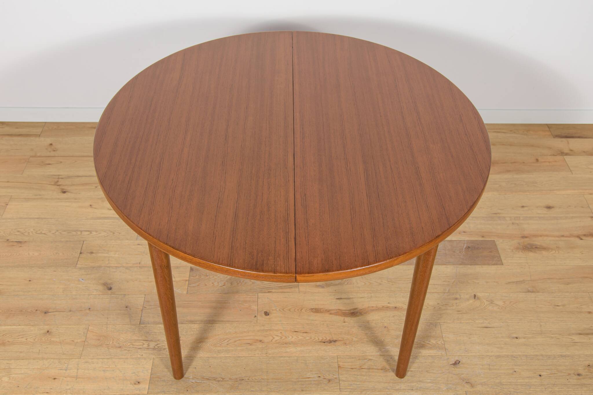Mid-Century Round Teak Dining Table by Nils Jonsson for Hugo Troeds, Sweden
