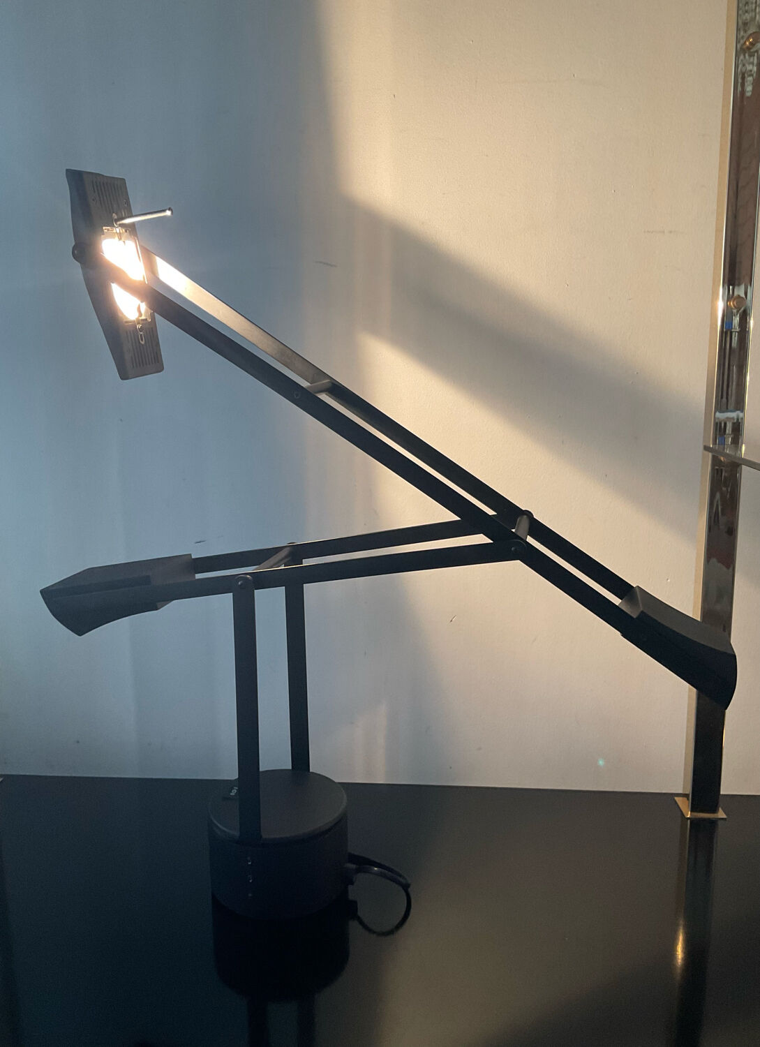 Vintage counterweight lamp 80s