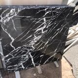Khenifra black marble coffee table 90x90