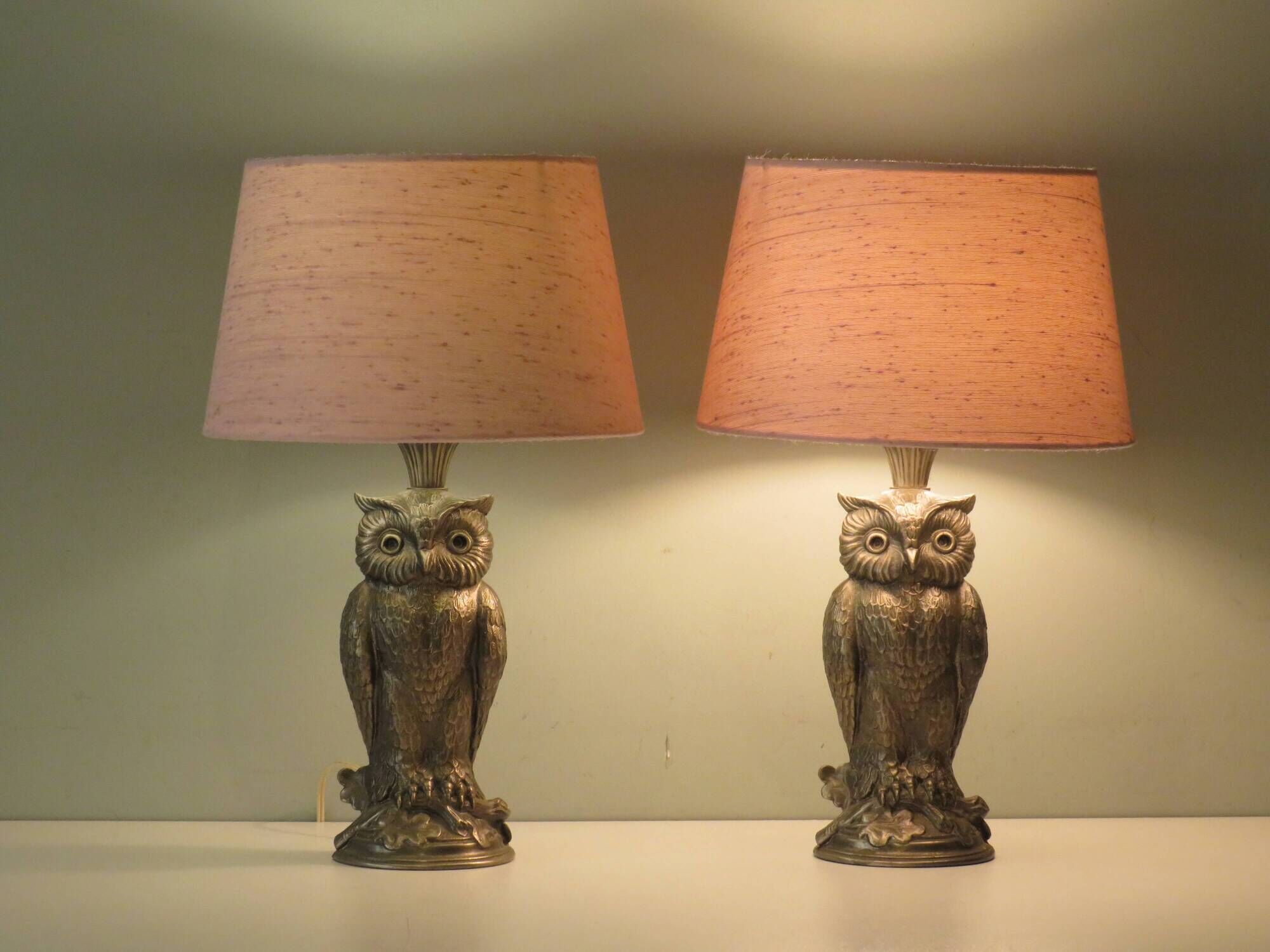 Owl lamp by Loevsky and Loevsky USA 1960s