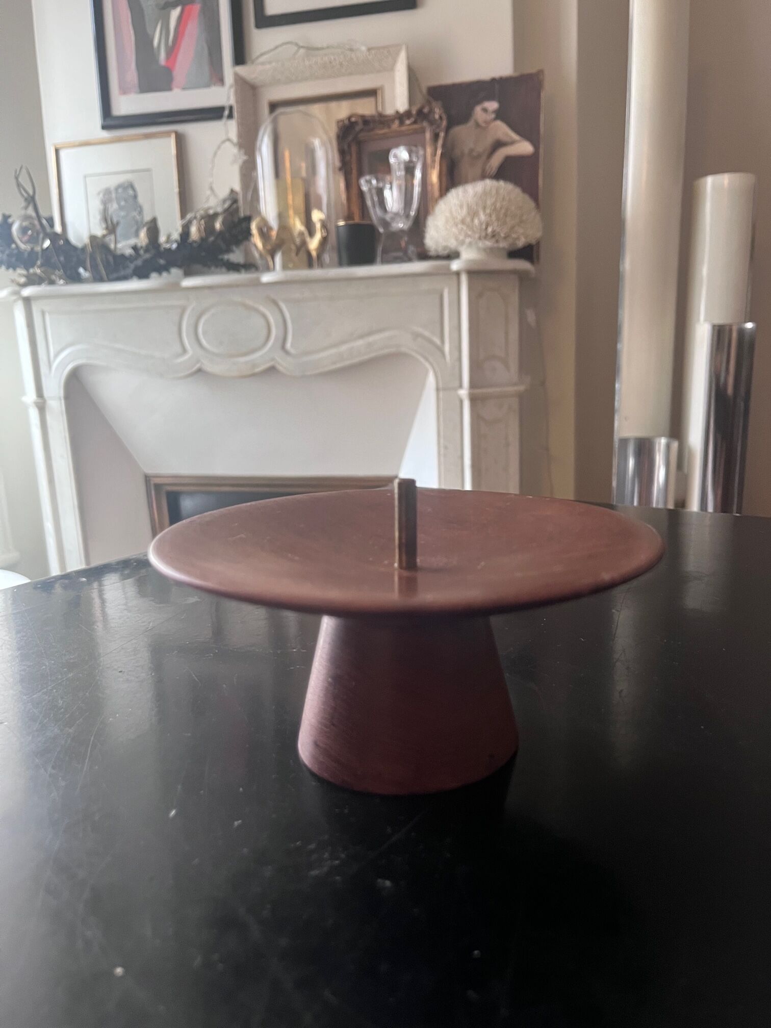 Scandinavian candle holder 1960