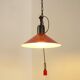 Danish suspension with balance counterweight