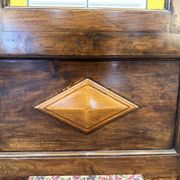 English Colonial Stained Glass Room Divider