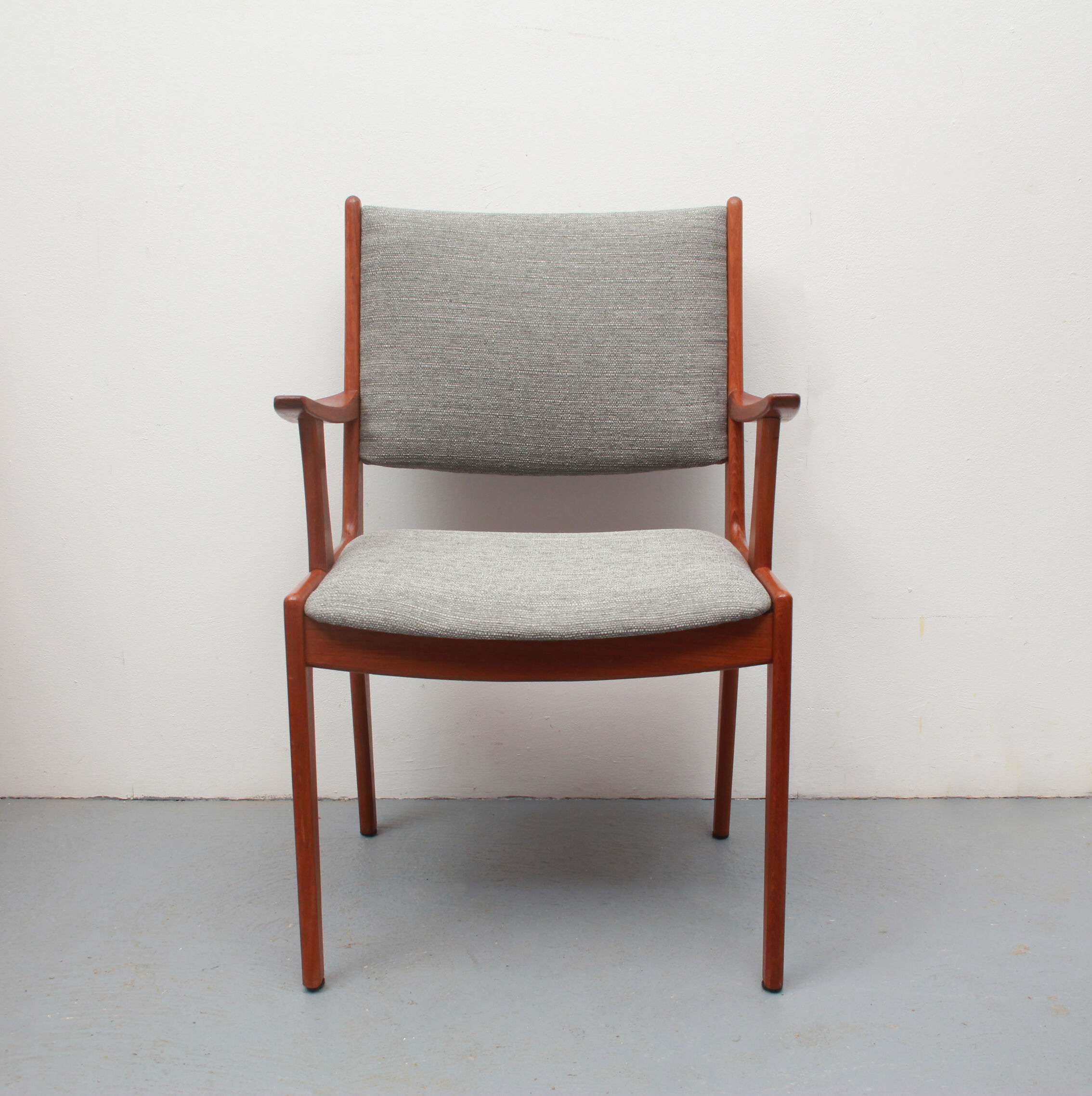 Fauteuil en teck danois des années 1960, Johannes Andersen pour Uldum