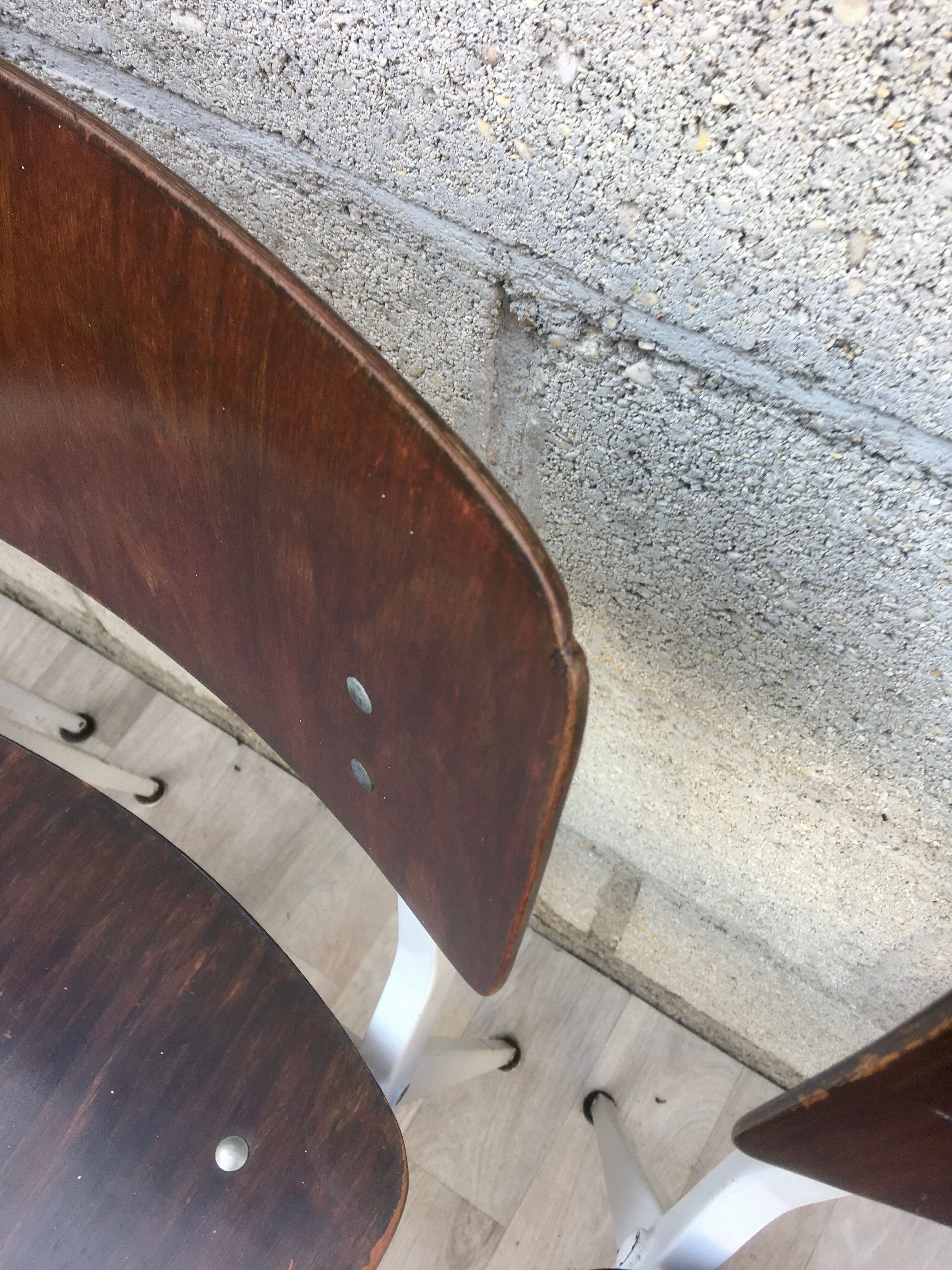 ♻️Set of 4 chairs Vintage and design Marko Kooistra