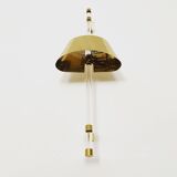 Applique murale en laiton et acrylique