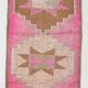 Tapis de couloir oriental vintage rose clair 3x10, 87x310 cm