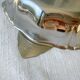 Vintage solid stainless steel sauceboat 18% solid stainless steel 70s