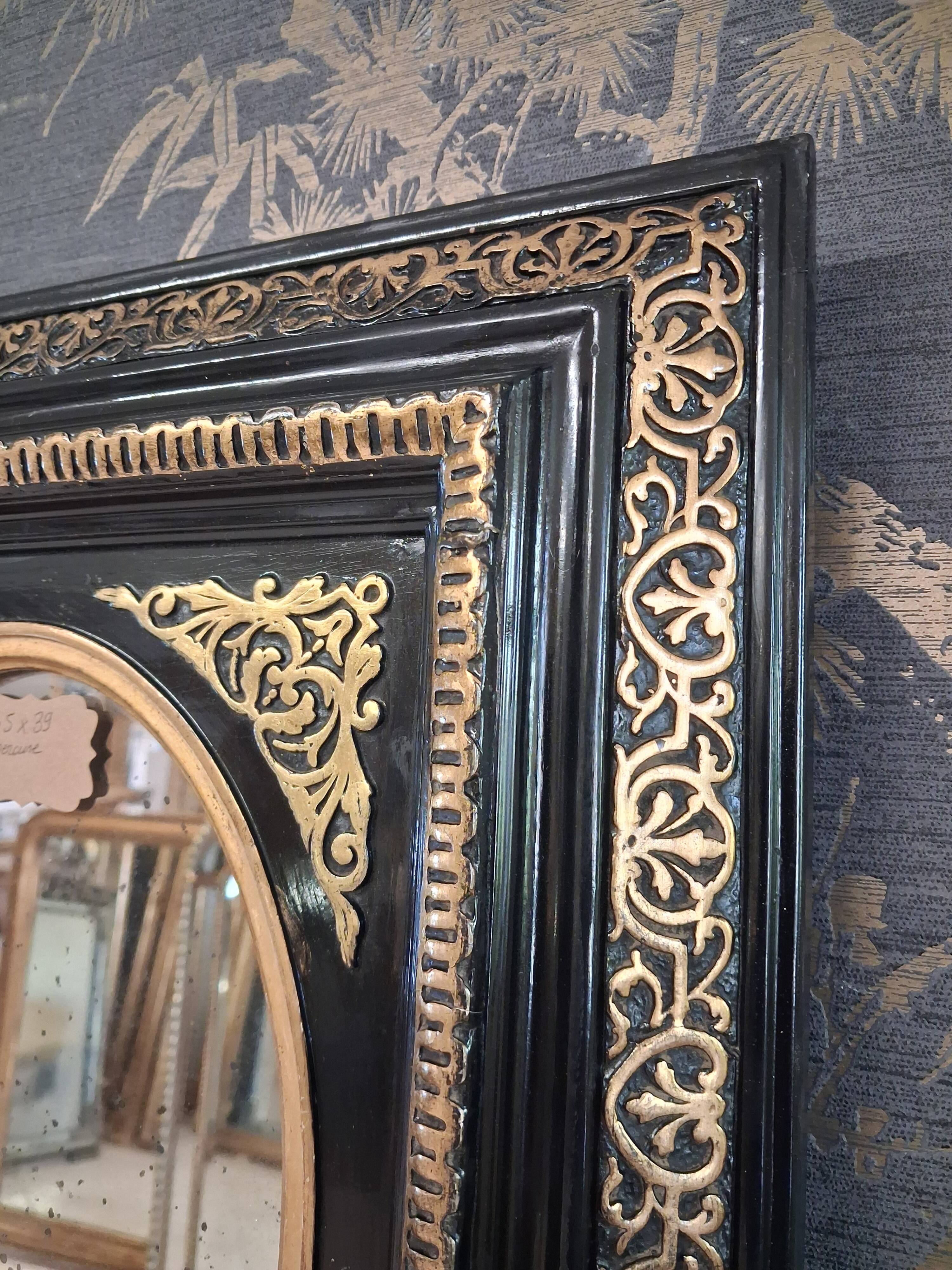 Mirror from the Napoléon III era 45 x 39