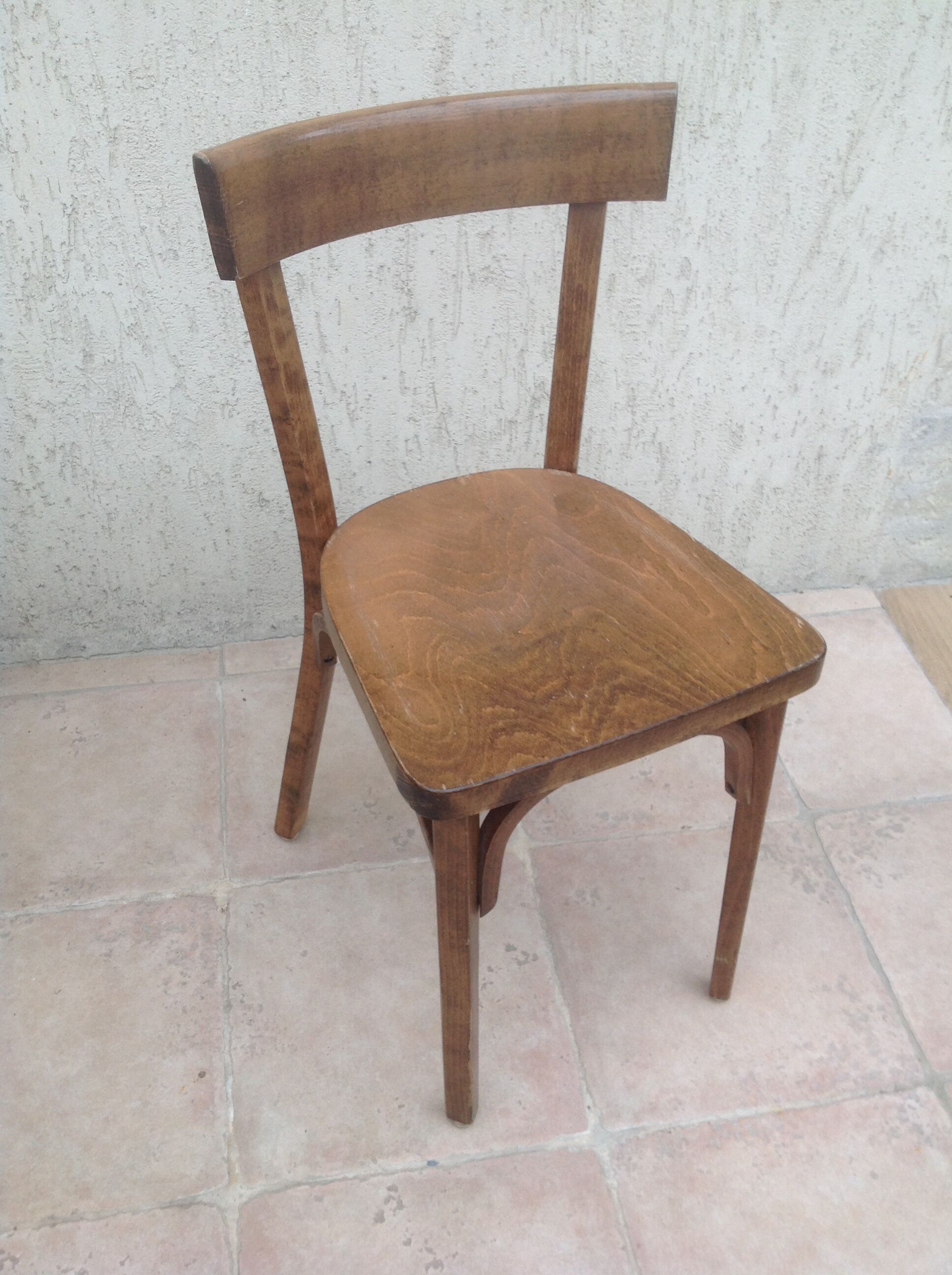 6 vintage Baumann bistro chairs