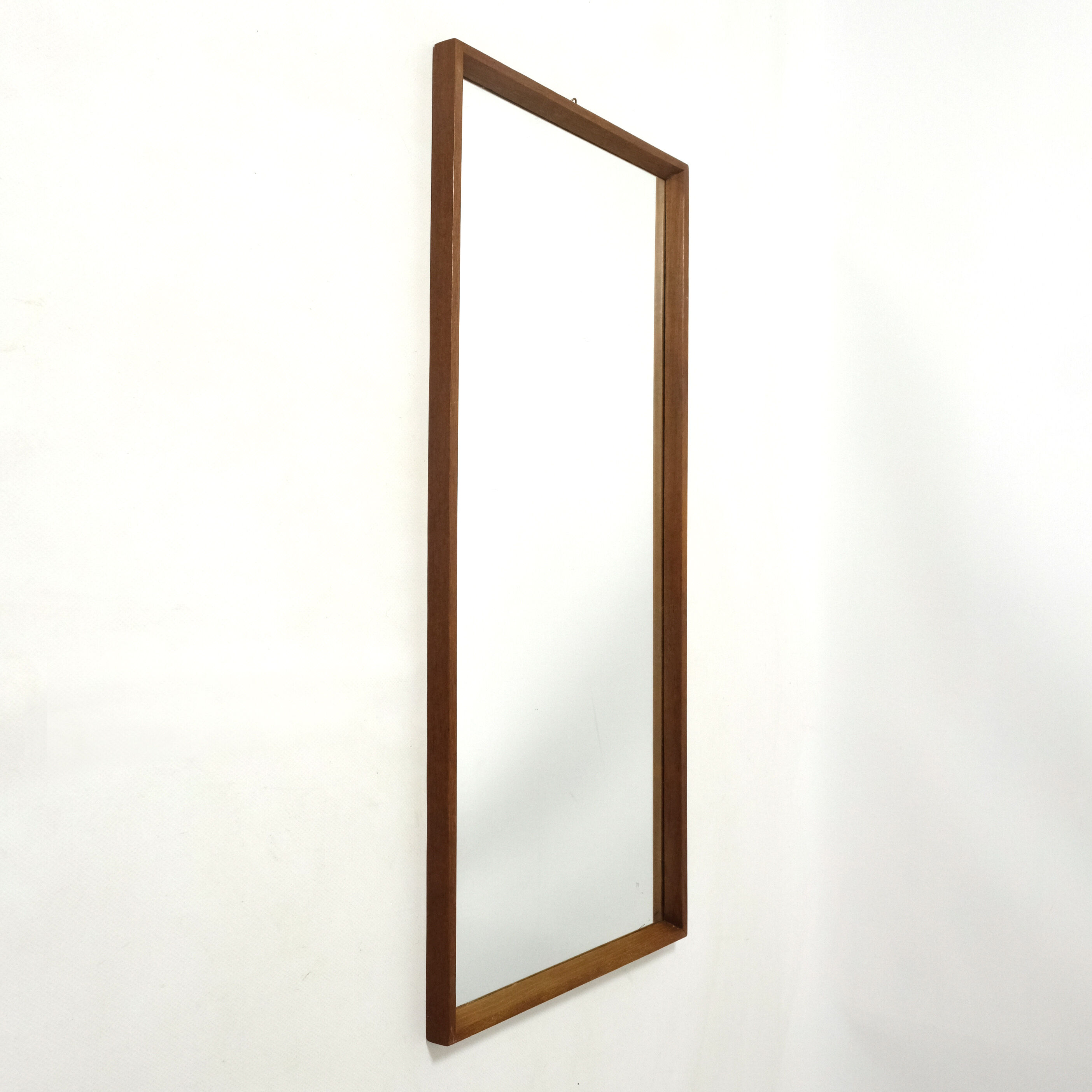 Scandinavian mirror, 1960s, 74x32cm
