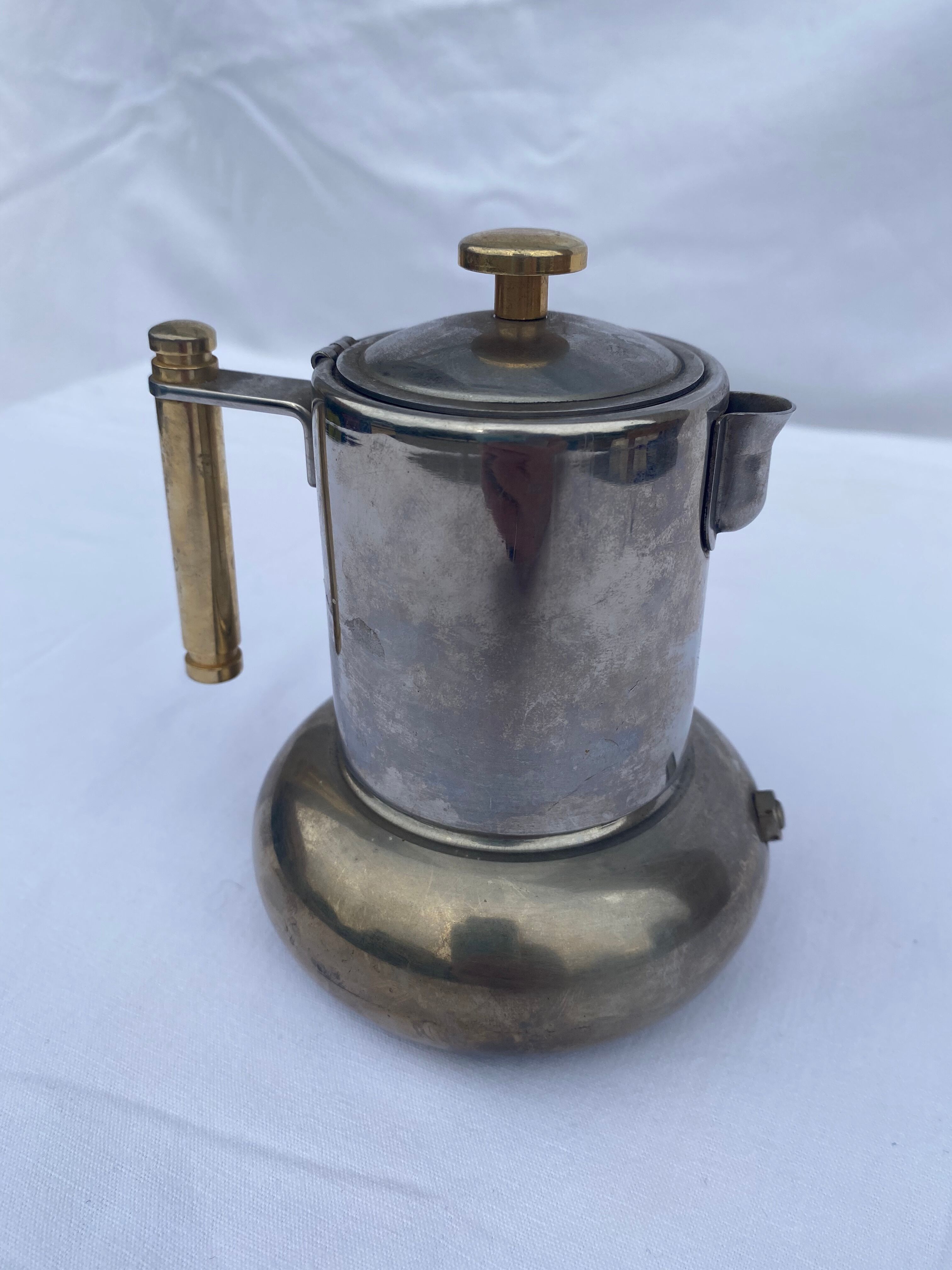 Italian stainless steel coffee maker