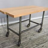 Extra industrial rolling table