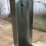 Table basse 1970 chrome et laiton