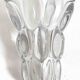 PIerre D'Avesn crystal honeycomb vase Height 20.7 cm