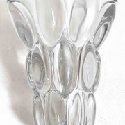 PIerre D'Avesn crystal honeycomb vase Height 20.7 cm