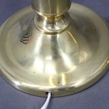 1960s  Pair of Large Brass Table Lamps, Denmark