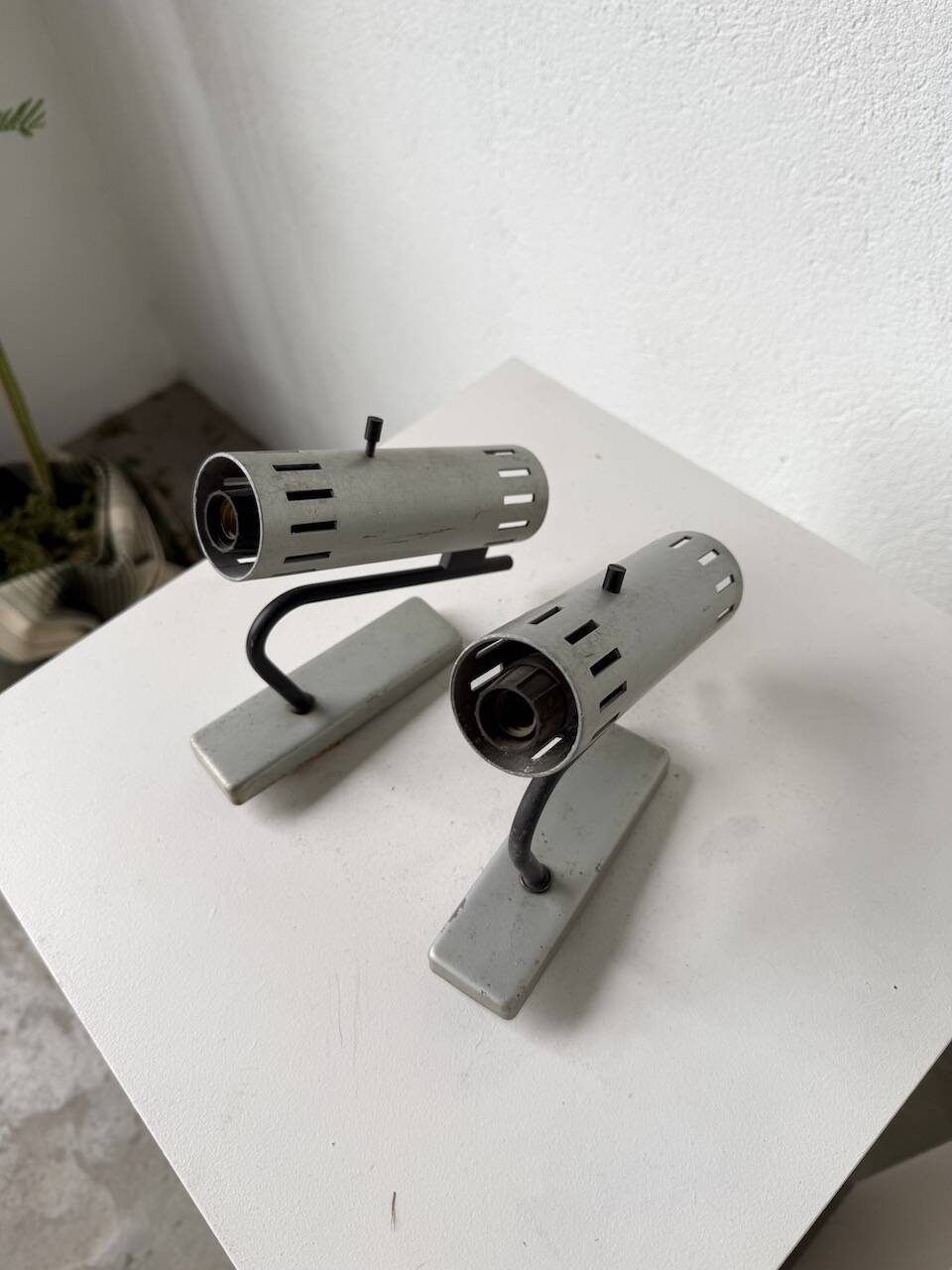 Pair of Alain Richard wall lights