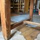 wooden kitchen table