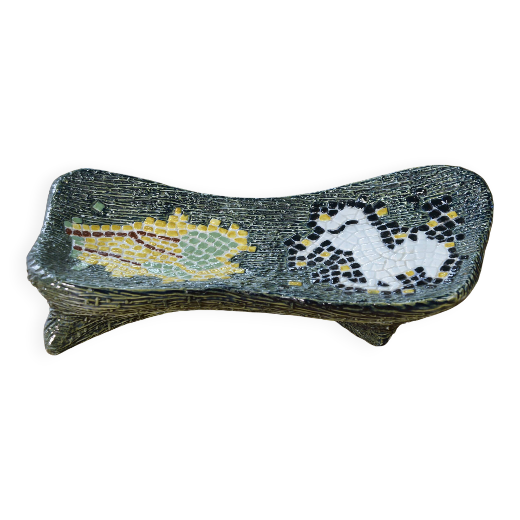Girolamo Luxardo mosaic ceramic for Cherry Ardo 1960s